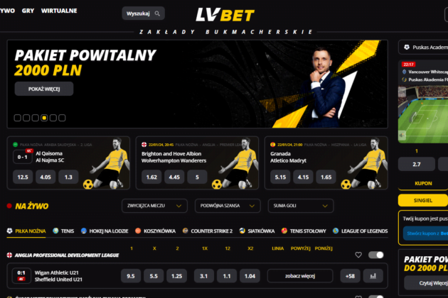 LV BET: Twoje Drzwi do Świata Zakładów Sportowych